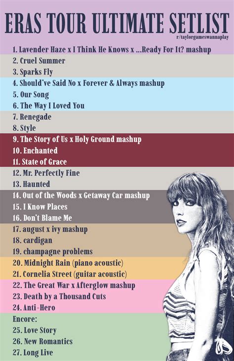 taylor swift setlist detroit 2023|Taylor Swift